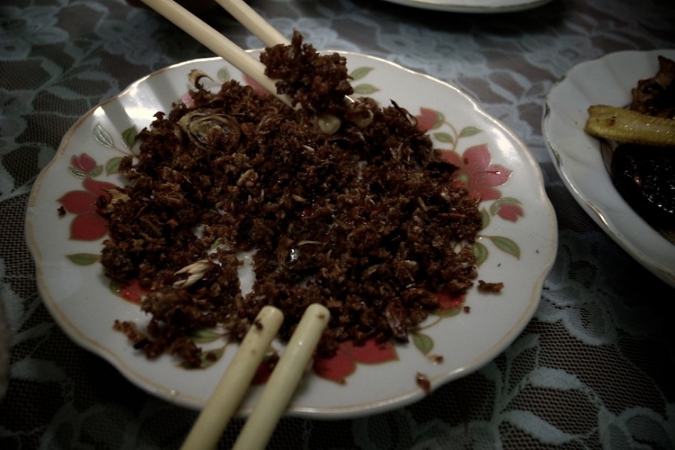 repas de Serpent à Hanoi, Vietnam